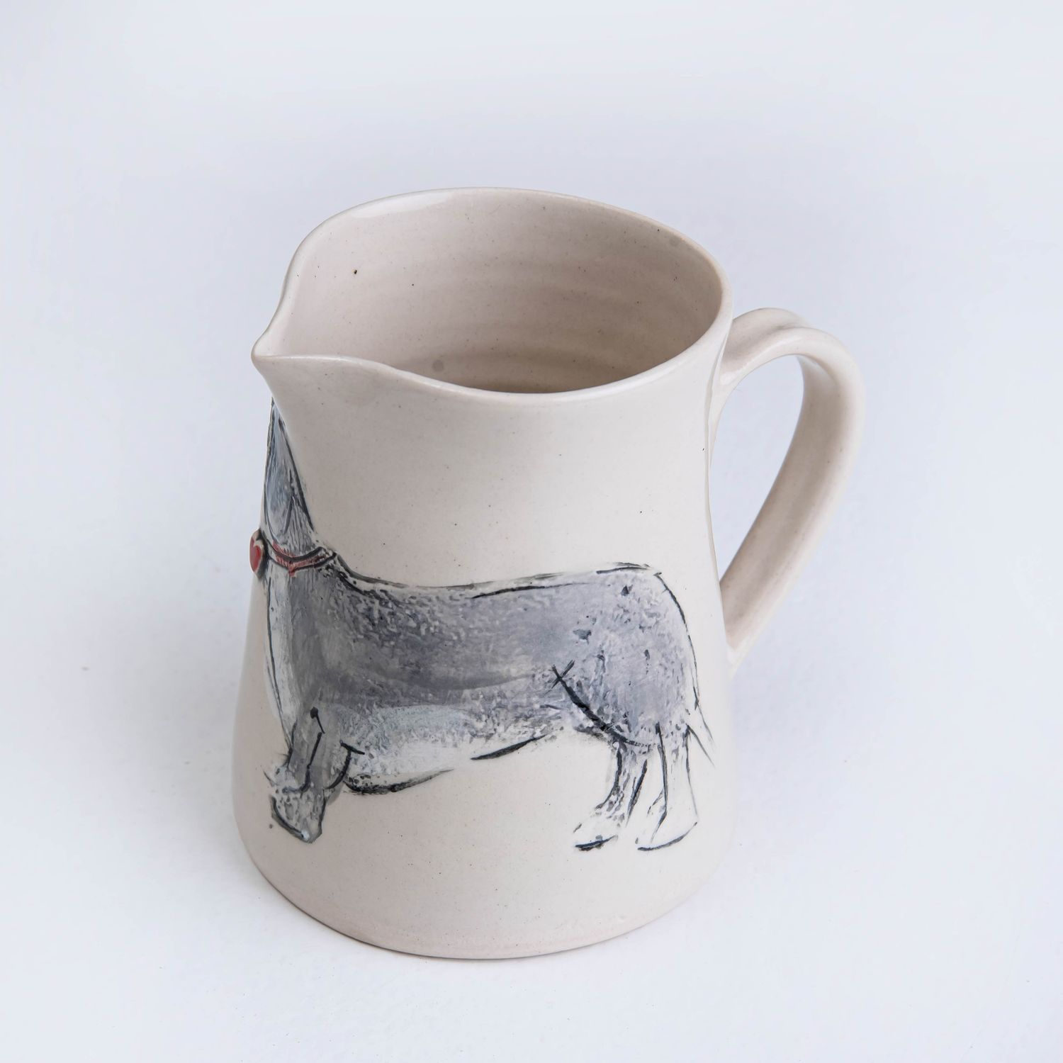Small Ceramic Milk Jug