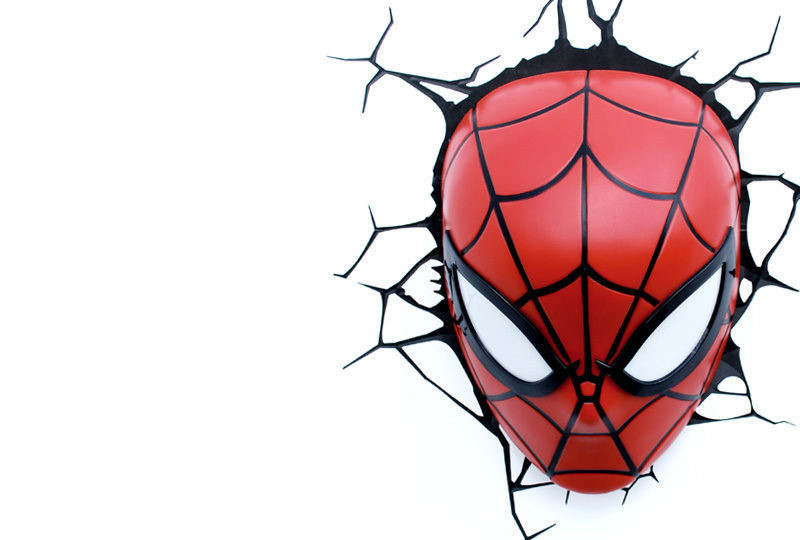 Marvel &quot;Spider-Man&quot; Mask  3D LED Light