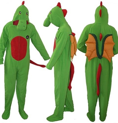Onesie, Jumpsuit &quot;Draak&quot; hooded super soft