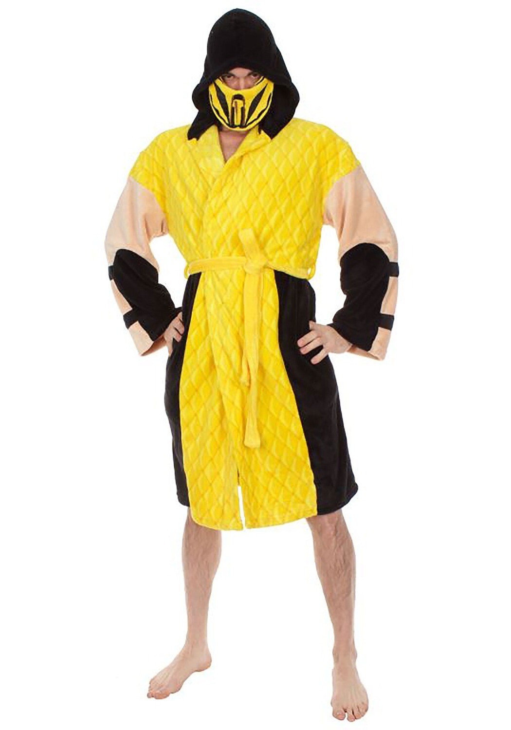 Badjas Mortal Kombat &quot;Scorpion&quot; hooded