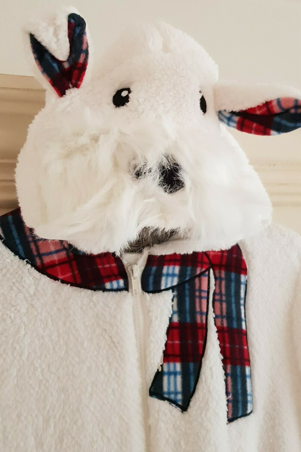 Onesie, Jumpsuit "Scotty Dog" hooded super soft