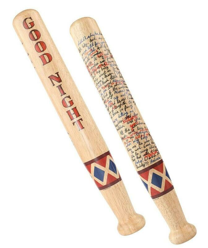 Harley Quinn &quot;Birds of prey &quot; Rollin pin Bat 44 cm