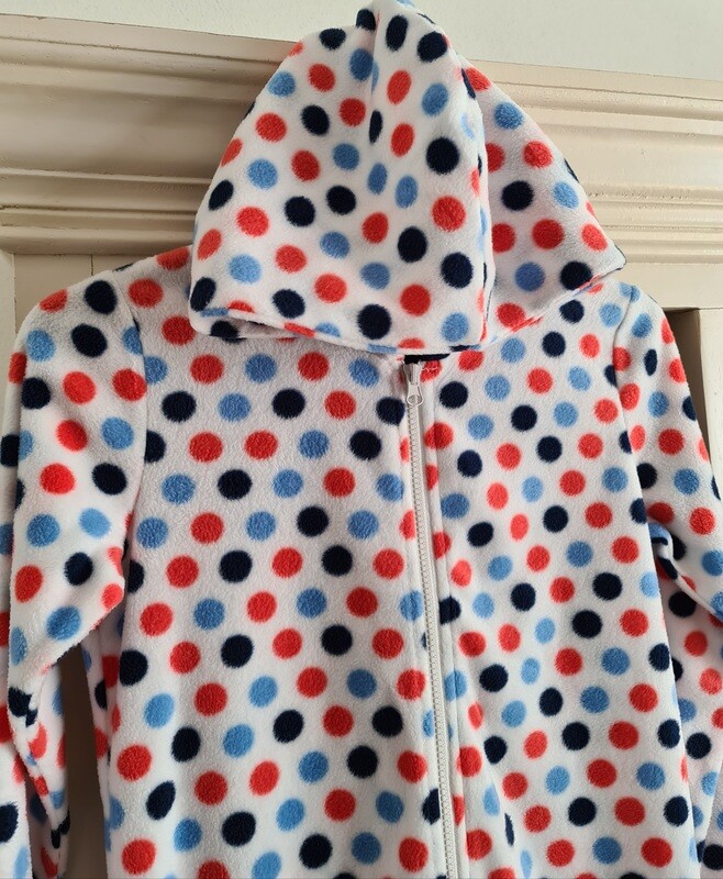 Onesie, Jumpsuit  &quot;Dots&quot; hooded kids series