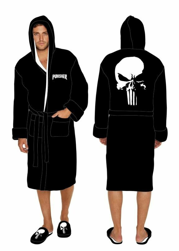 Badjas &quot;The Punisher&quot; hooded