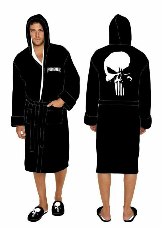 Badjas &quot;The Punisher&quot; hooded