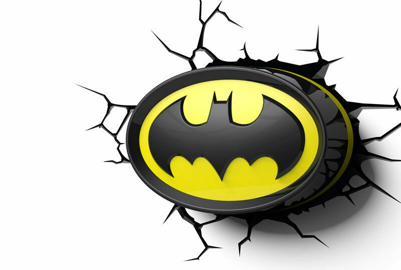 DC Comics Batman &quot;Logo&quot; 3D LED Light