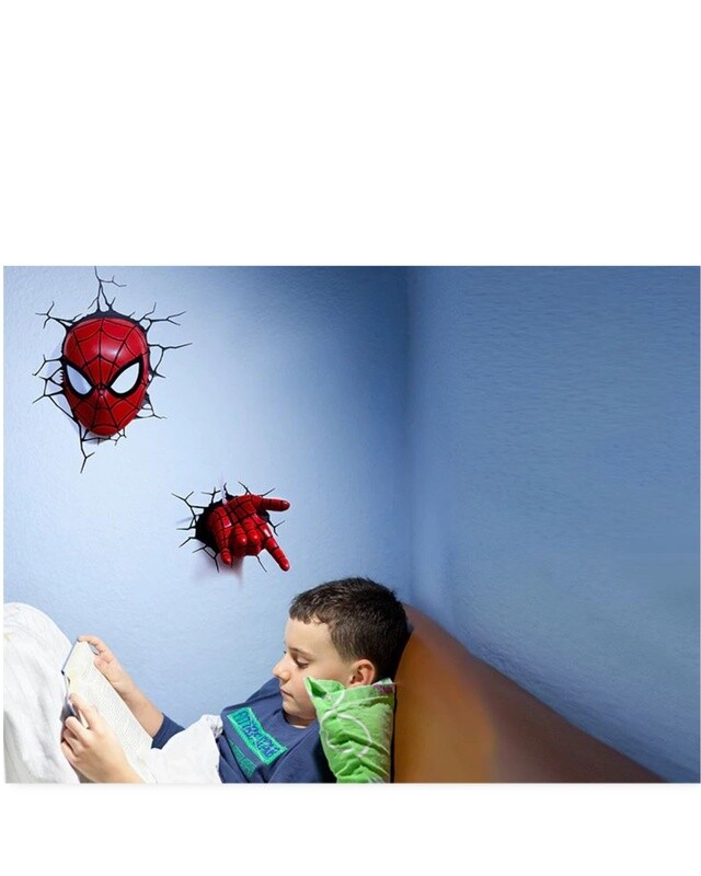 Marvel &quot;Spider-Man&quot;  Mask &amp; Hand LED Light