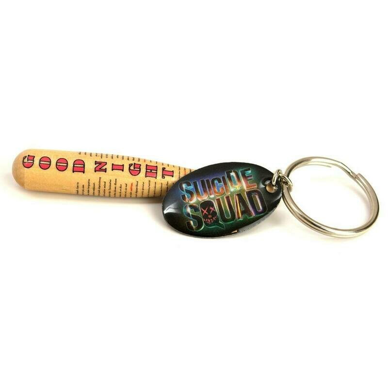Suicide Squad Harley Quinn&#39;s Good Night Bat Keychain