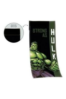 Marvel Gym Handdoek &quot;Hulk&quot; met achter flap