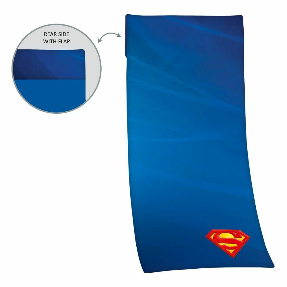 Marvel Gym Handdoek &quot;Superman&quot; met achter flap