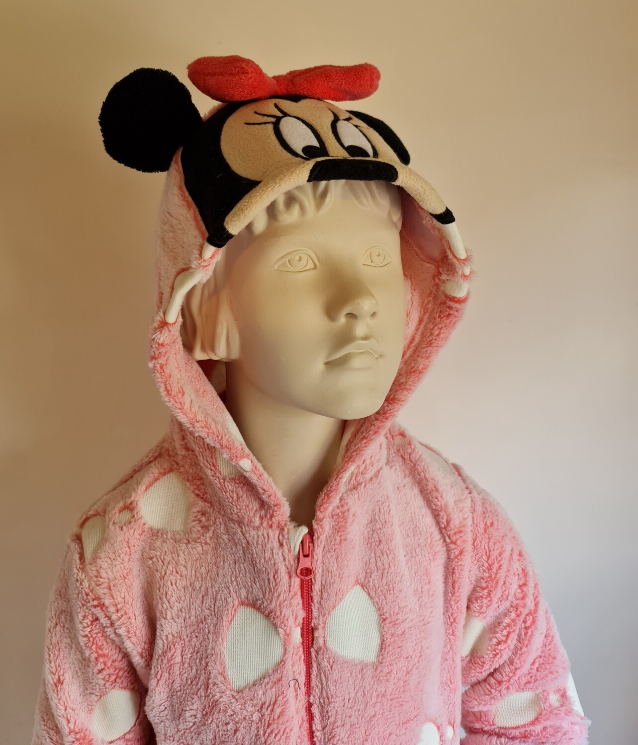 Onesie, Jumpsuit &quot;Minnie Mouse&quot; Glow in the Dark hooded