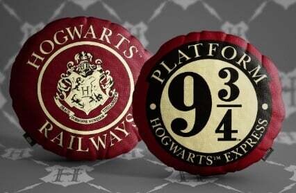 Harry Potter "Hogwarts 9 3/4" kussen