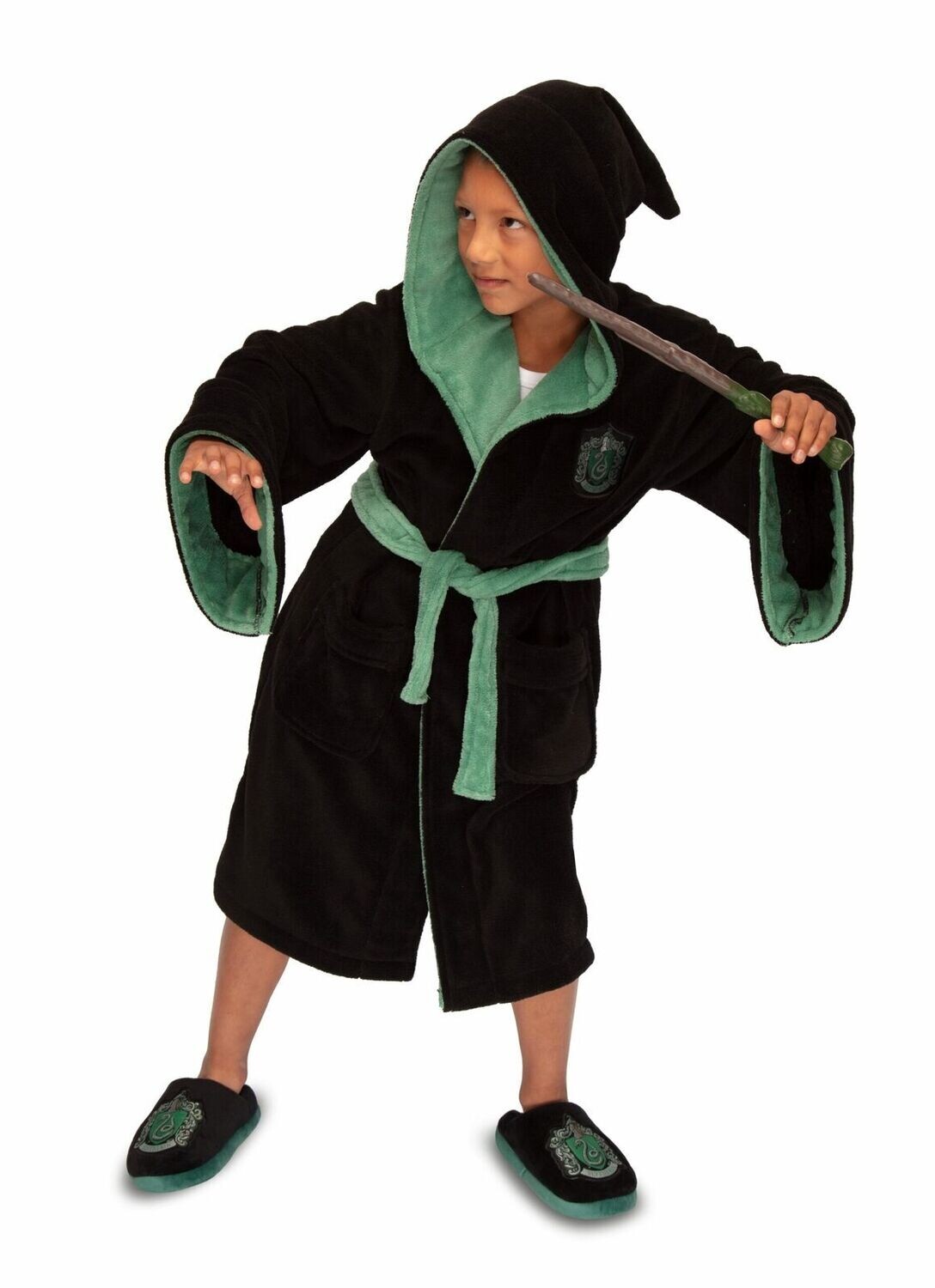 Badjas Harry Potter "Slytherin" hooded oversized kids series Unisex