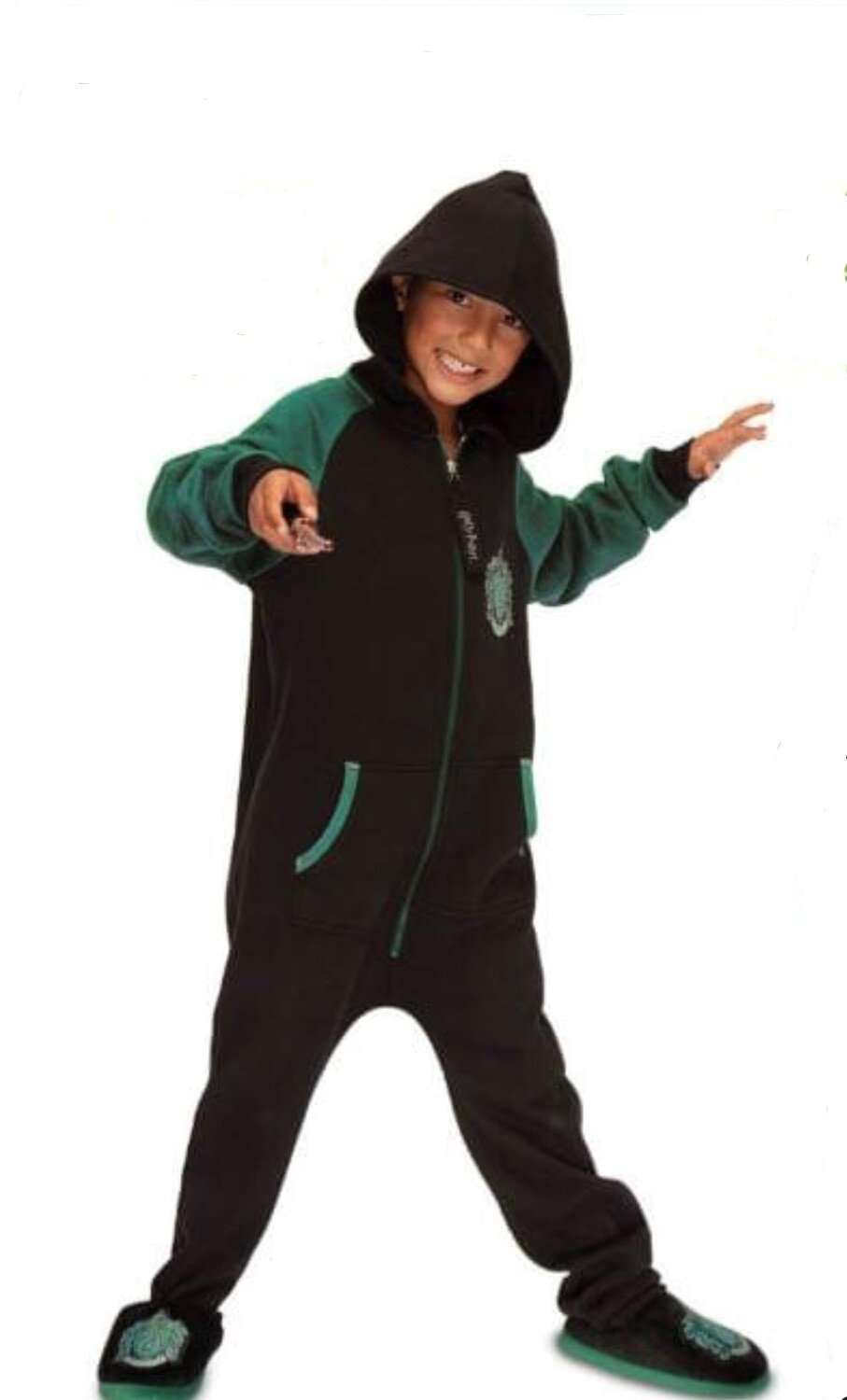 Onesie, Jumpsuit Harry Potter &quot;Slytherin&quot; hooded kids series