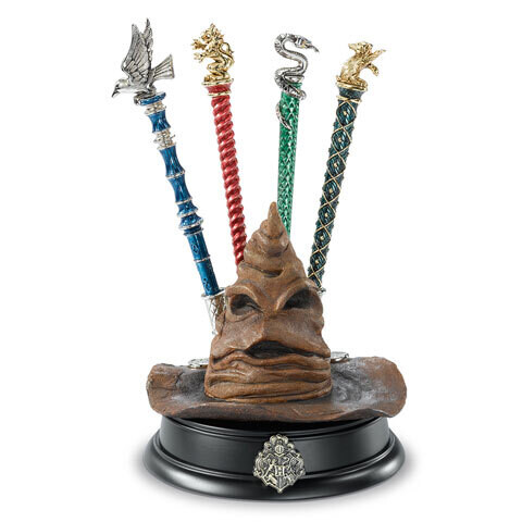 Harry Potter &quot;Sorting Hat&quot; Pennen set houder compleet