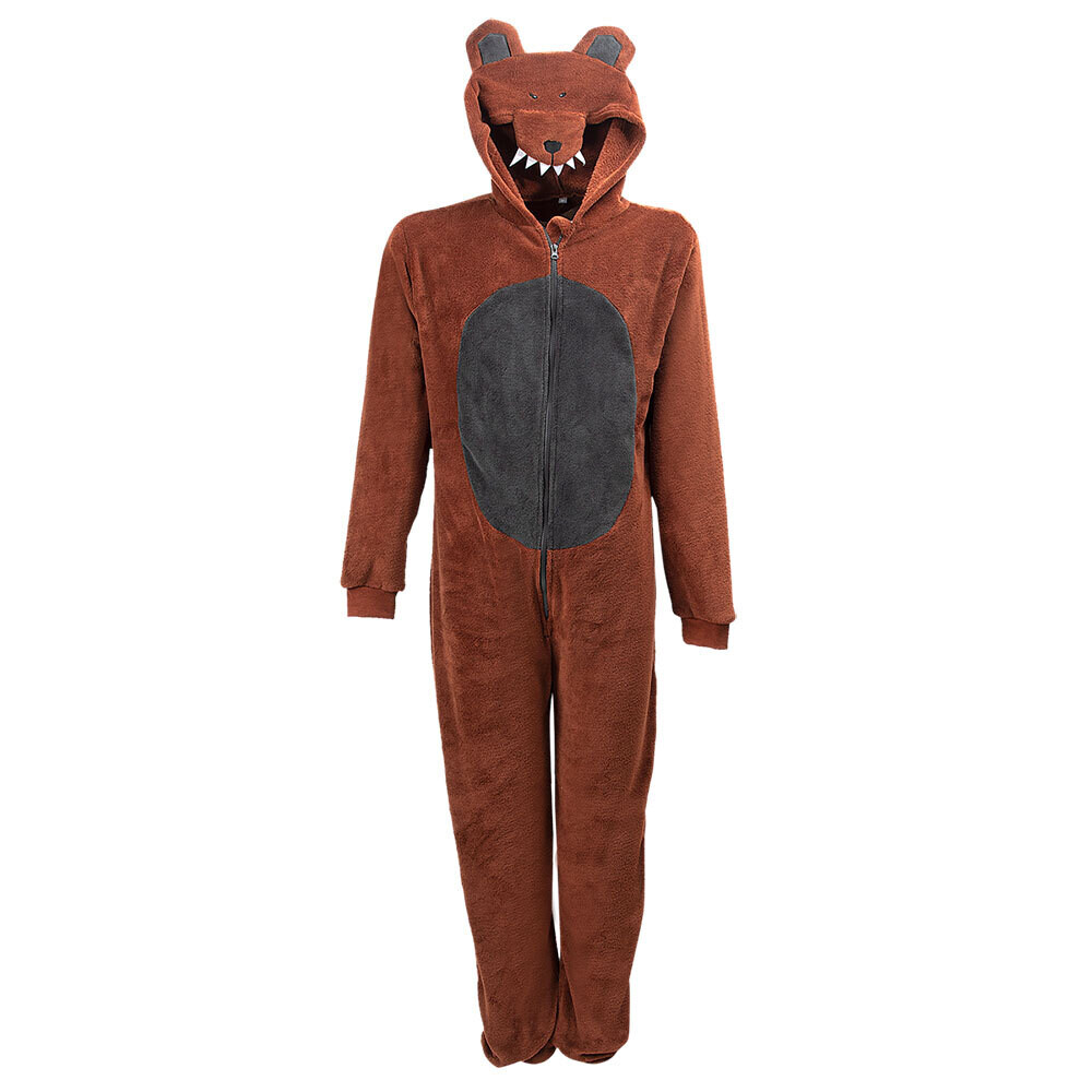 Onesie, Jumpsuit &quot;Wolf&quot; hooded mens size