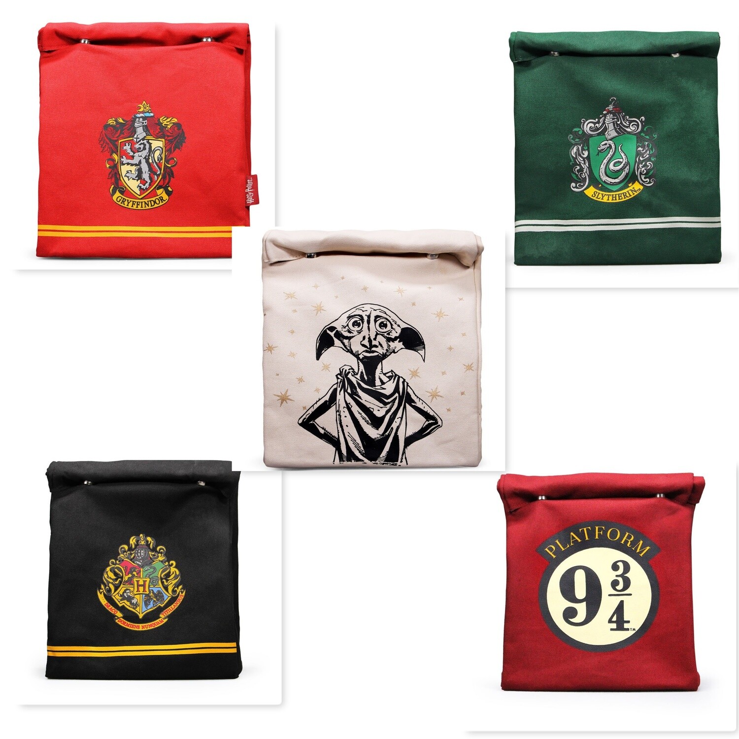 Harry Potter &quot;Lunch Bag&quot; in diverse uitvoeringen