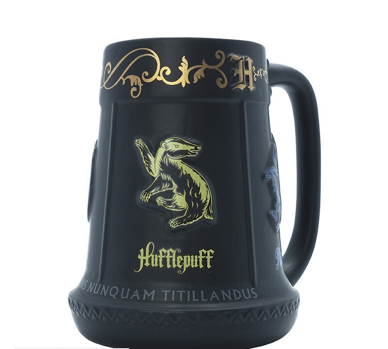 Harry Potter &quot;4 Huizen&quot; Embleem 3D Mok