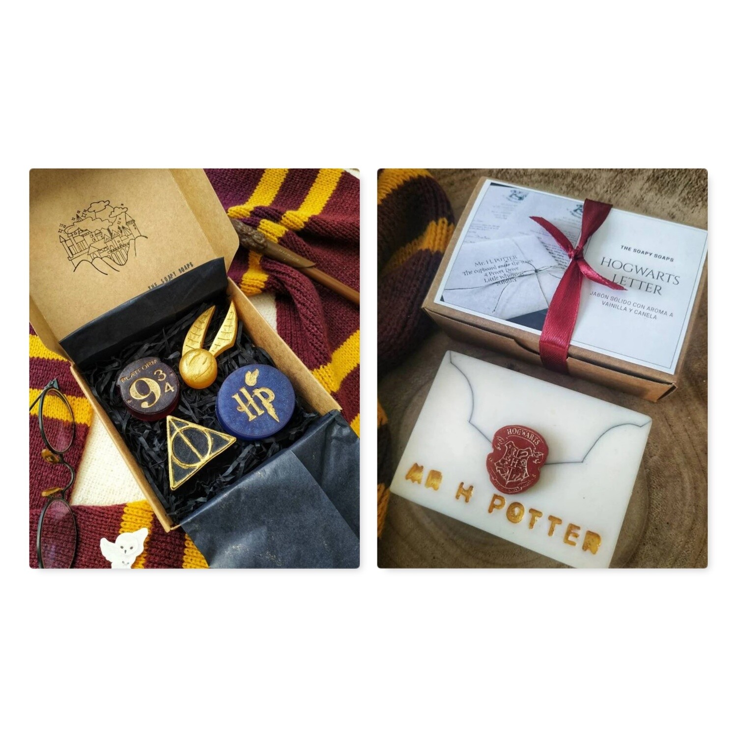 Harry Potter geïnspireerde  Zeep geschenken set