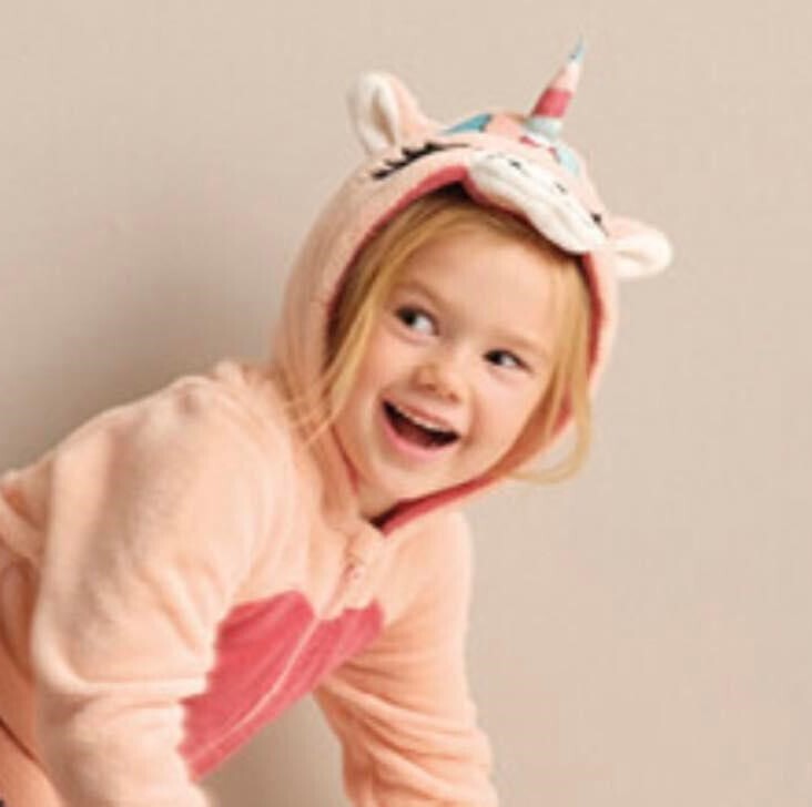Onesie, Jumpsuit "Unicorn" hooded kids series