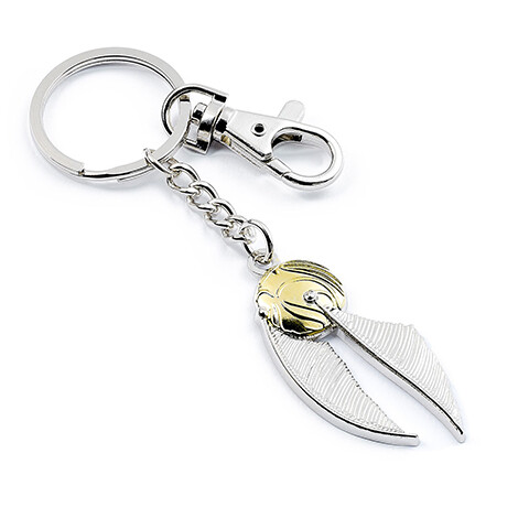 Harry Potter Golden Snitch (silver plated) keychain