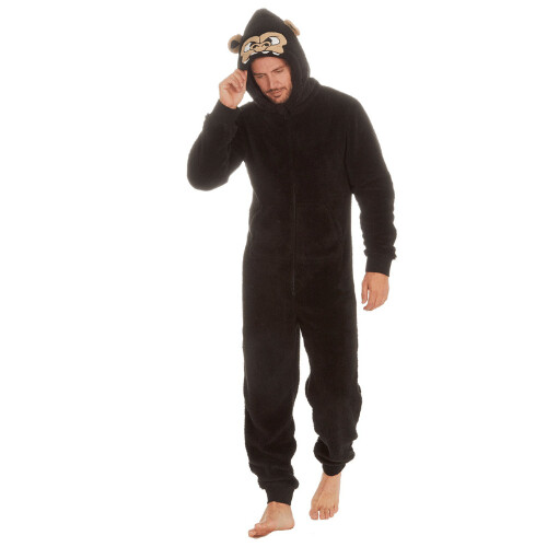 Onesie, Jumpsuit &quot;Aap&quot; fluffy super soft hooded