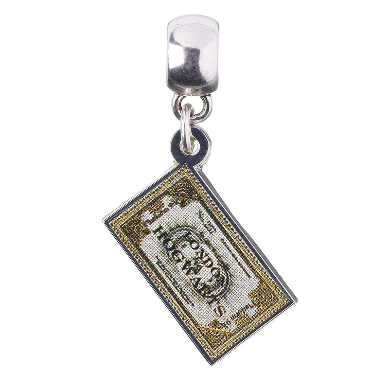 Harry Potter Hogwarts &quot;Express Ticket&quot; Slider Charm