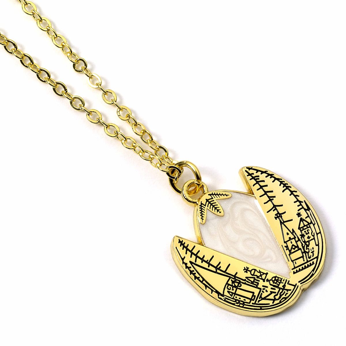 Harry Potter Boxed &quot;Golden Egg&quot; Gift Tin with Necklace - Gold