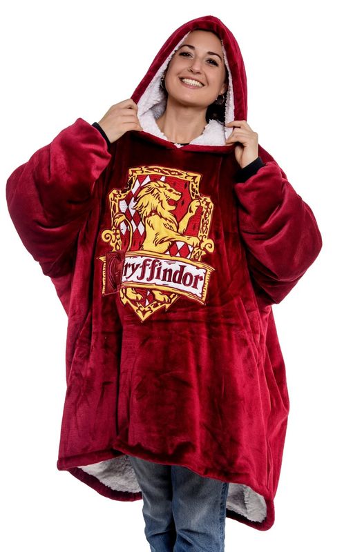 Harry Potter &quot;Gyffindor&quot; Oversized Blanket Hoodie unisex super soft