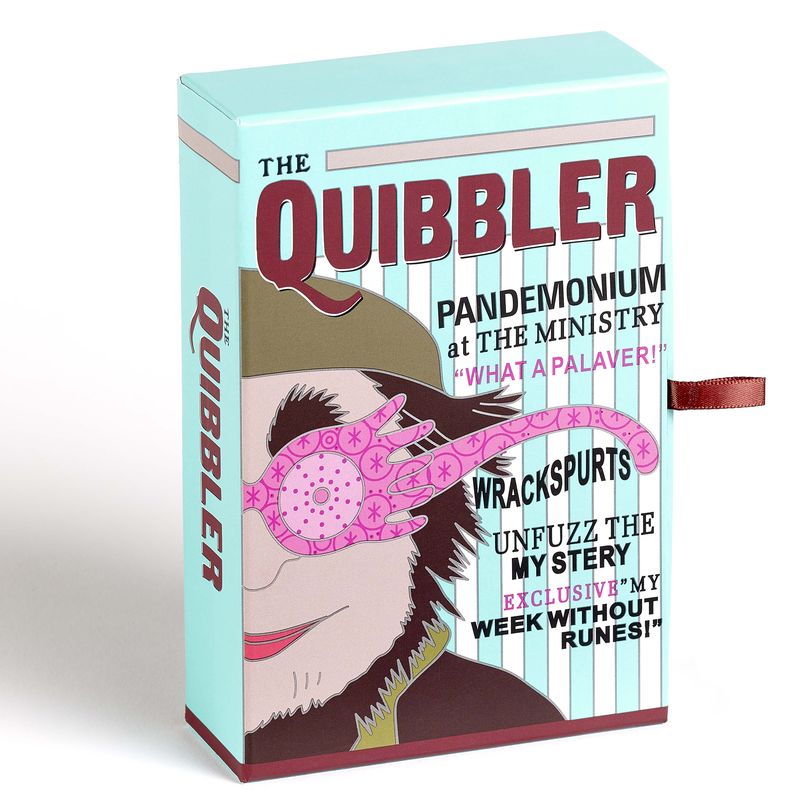 Harry Potter "Quibbler" Gift Box met Luna kralen kurken bedel ketting &amp; radijs oorbellen