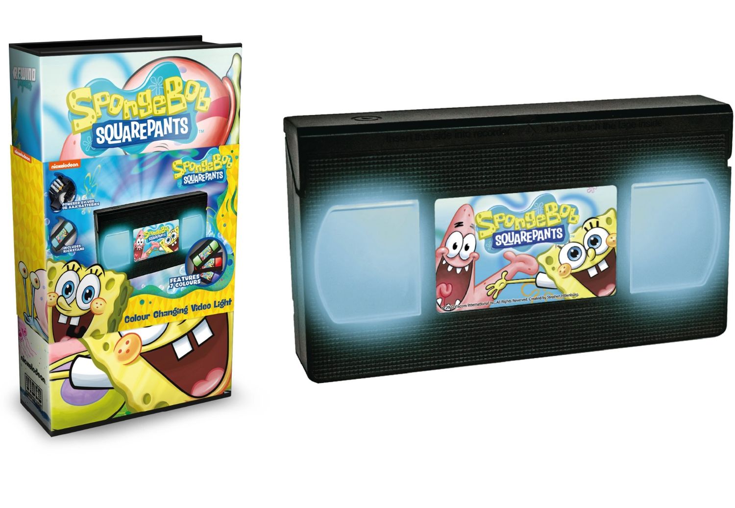 Spongebob Squarepants Rewind Lights Video Light