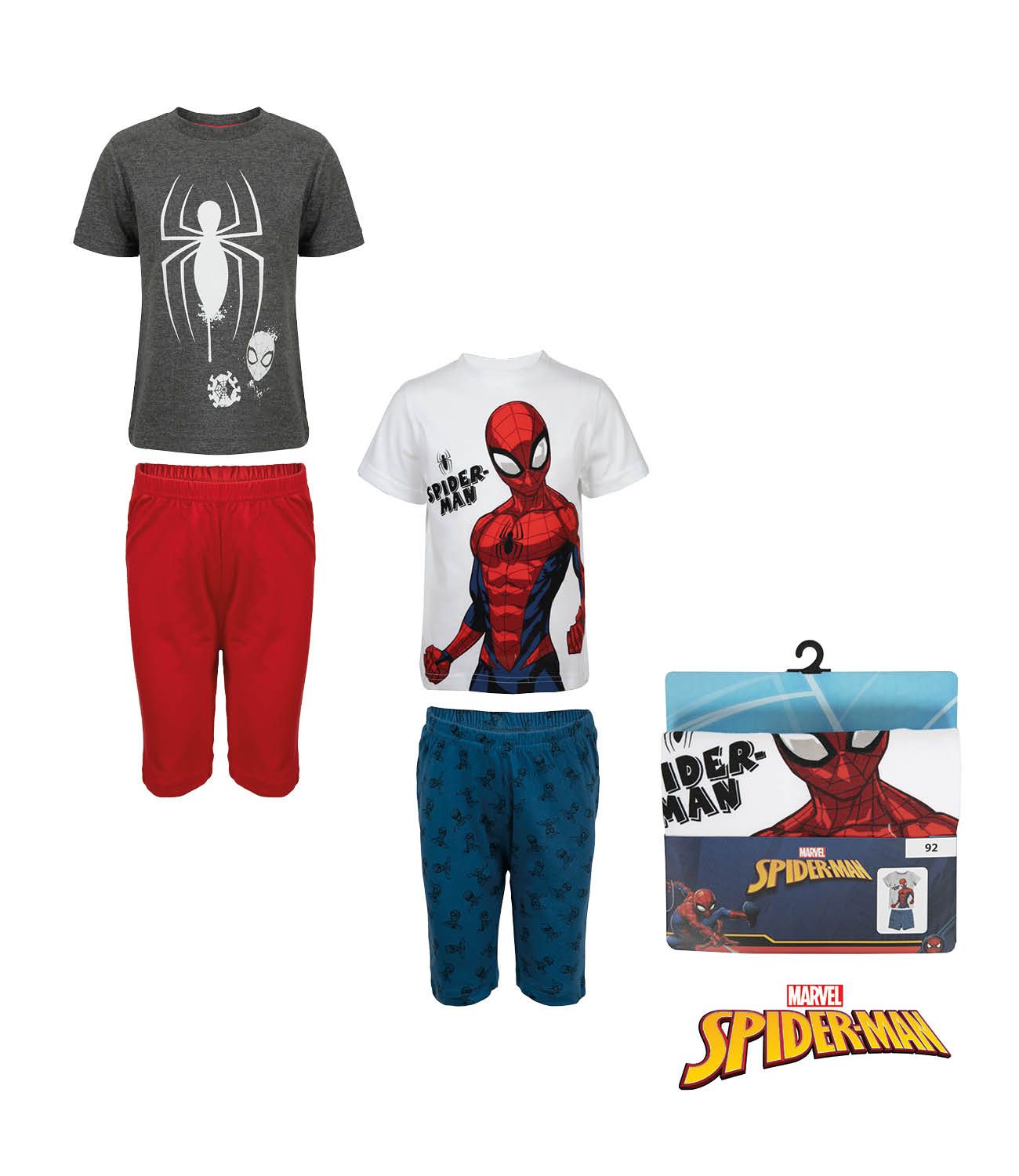 Pyjama "Spiderman" short kids series