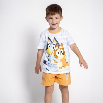 Pyjama "Bluey" Single Jersey short kids series