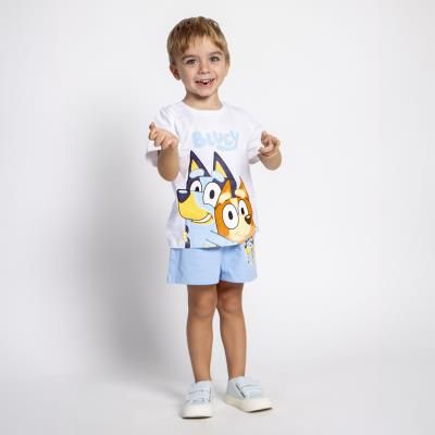 Pyjama "Bluey" French Terry short kids series