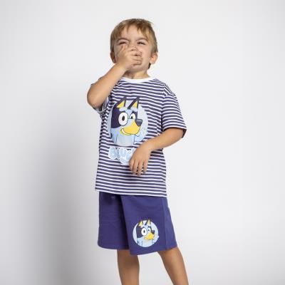 Pyjama "Bluey" French Terry short kids series