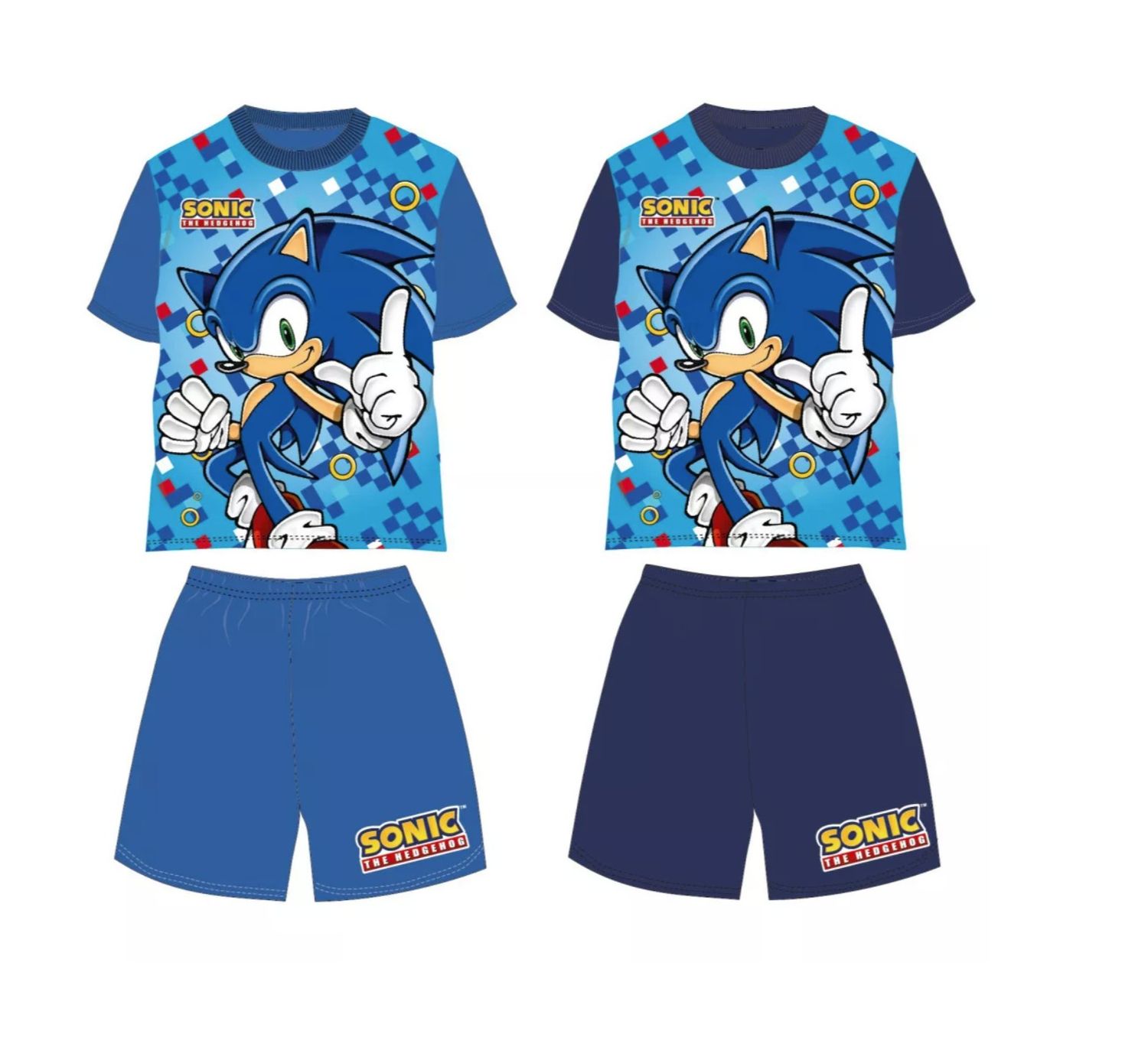 Pyjama Sonic The Hedge Hog short kids series