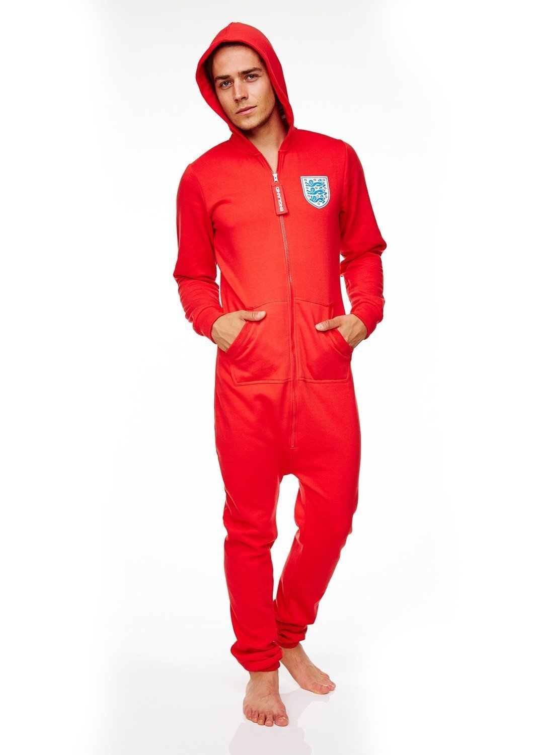Onesie, Jumpsuit &quot;England 66&quot; hooded