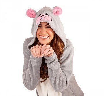 Onesie, Jumpsuit &quot;Muis&quot; hooded