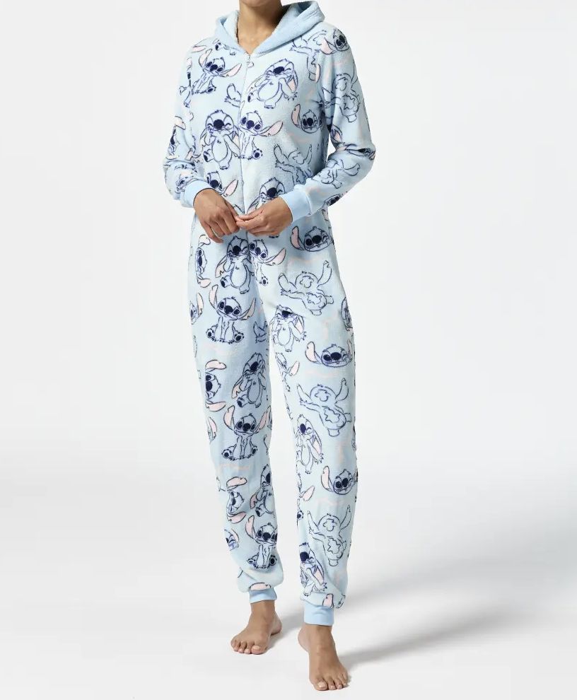 Onesie, Jumpsuit "Stitch" hooded