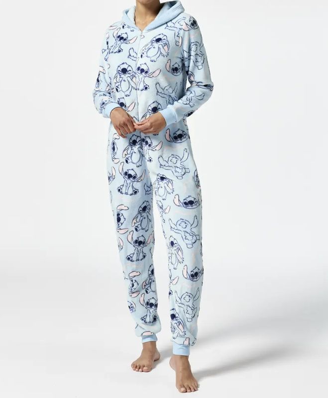 Onesie, Jumpsuit "Stitch" hooded