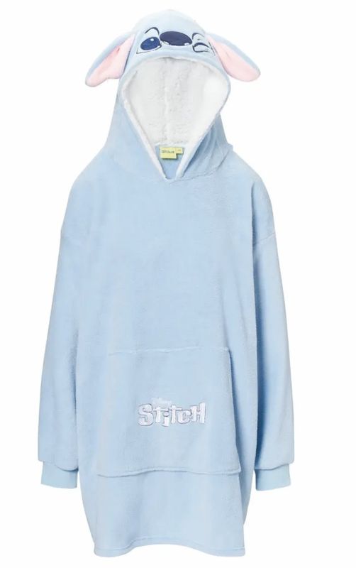 Stitch Oversized Hoodie Blanket unisex super soft