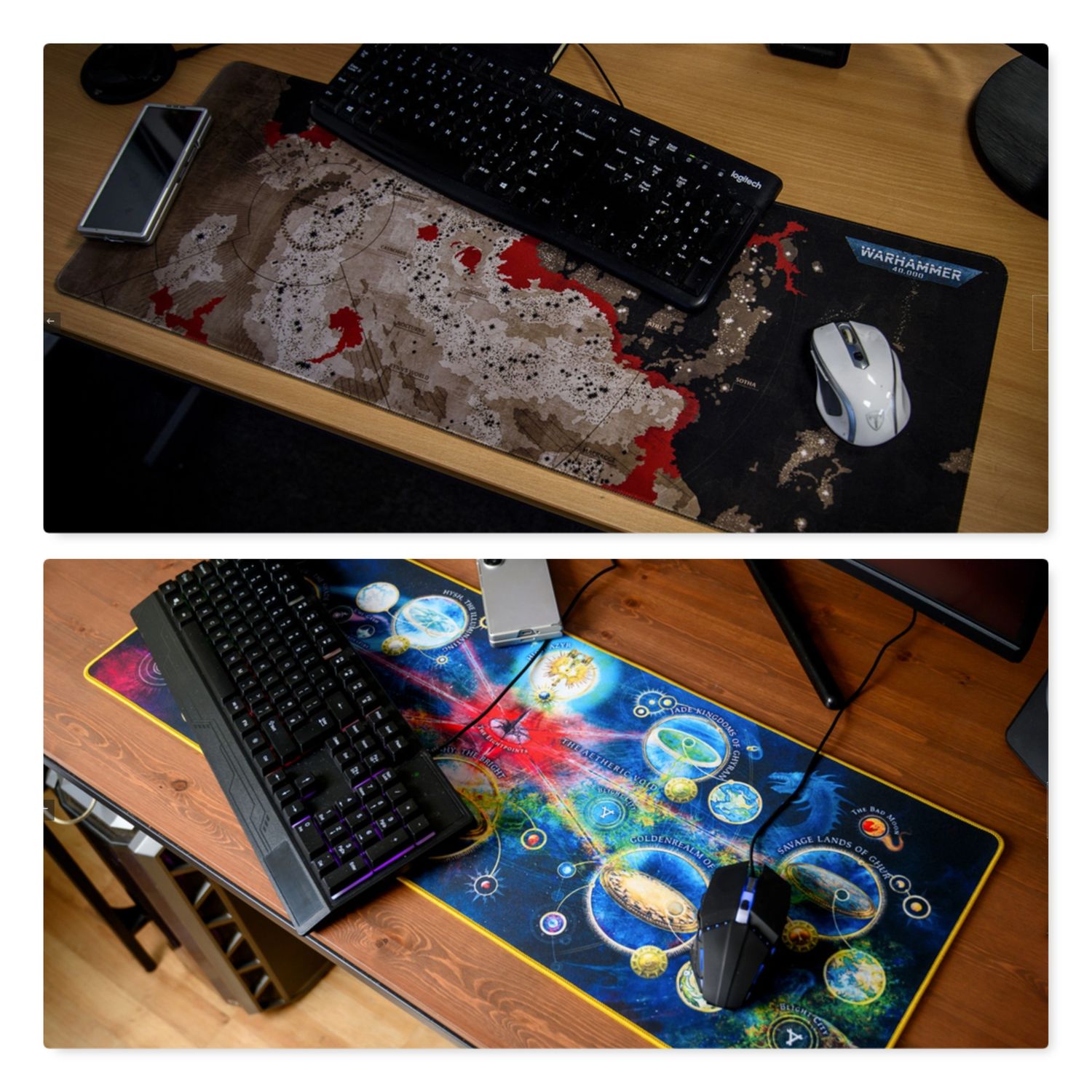 Warhammer 40.000 Desk Mat series