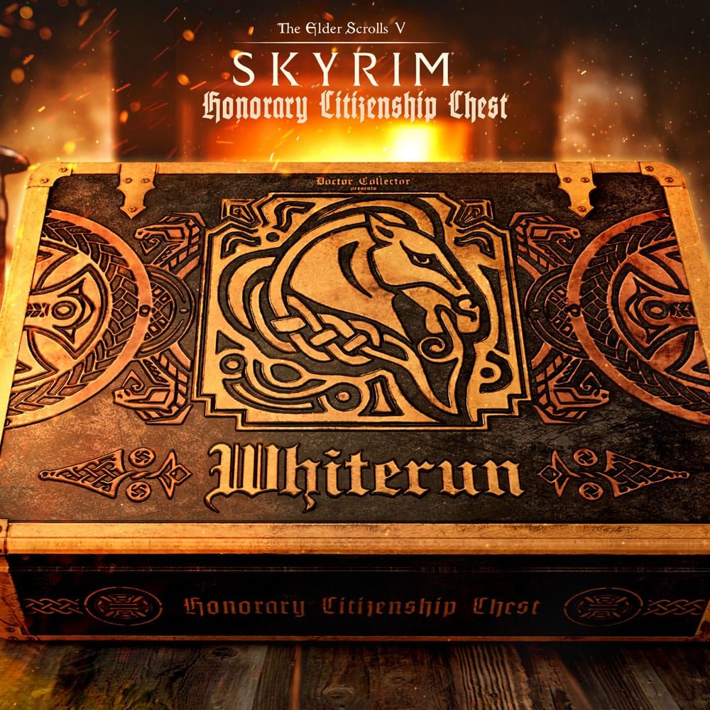 The Elder Scrolls Skyrim "Whiterun Honorary Citizen Chest kit" Giftbox