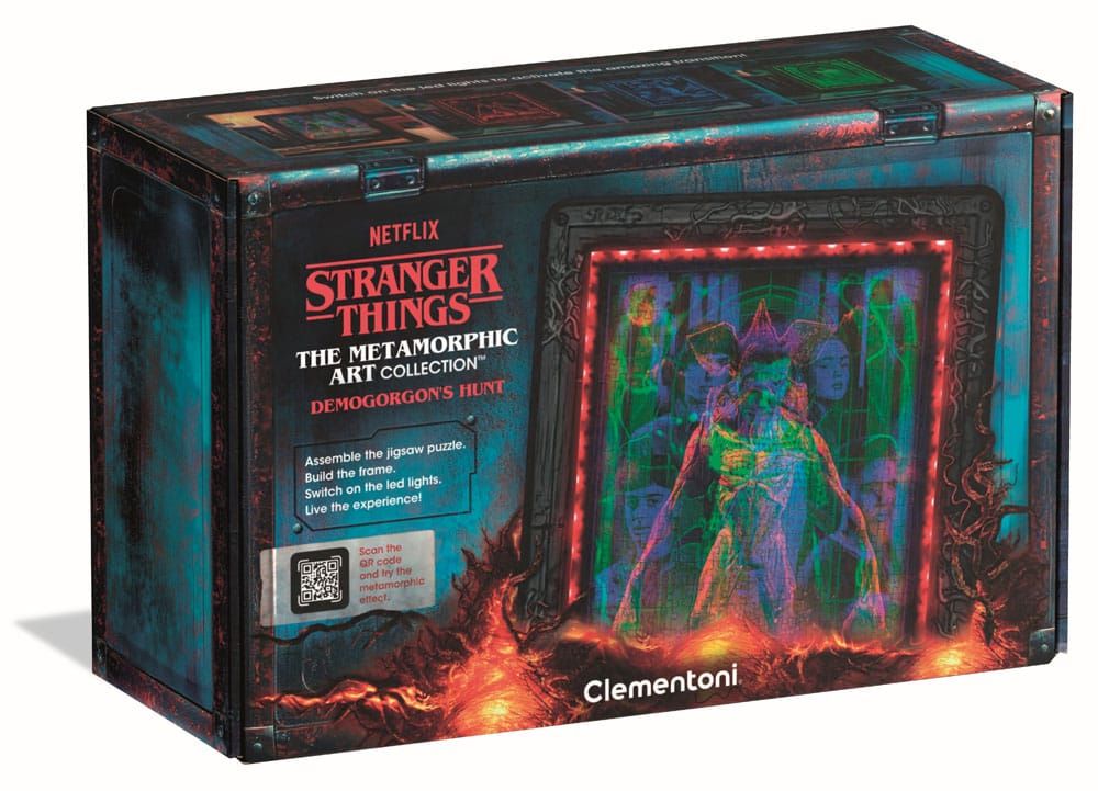 Stranger Things "Demogorgon" Art Collection Puzzle with Light-Up Effect