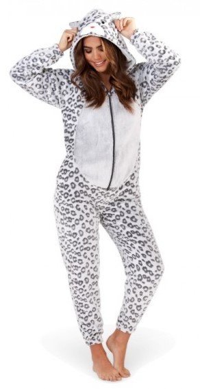 Onesie, Jumpsuit &quot;Leopard&quot;  print super soft