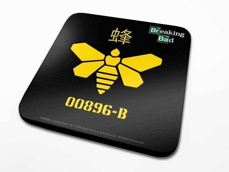 Breaking Bad &quot;Methylamine Bee&quot; onderzetter