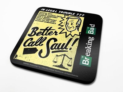 Breaking Bad &quot;Better Call Saul&quot; onderzetter