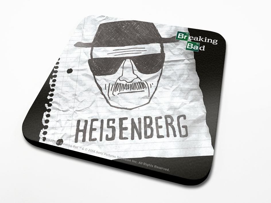 Breaking bad "Heisenberg" onderzetters