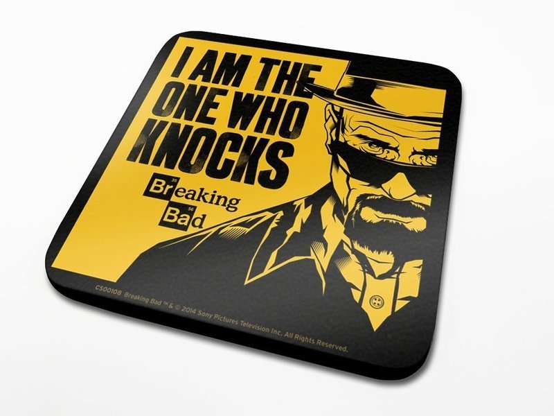 Breaking Bad  &quot;I Am the One Who Knocks&quot;  onderzetters