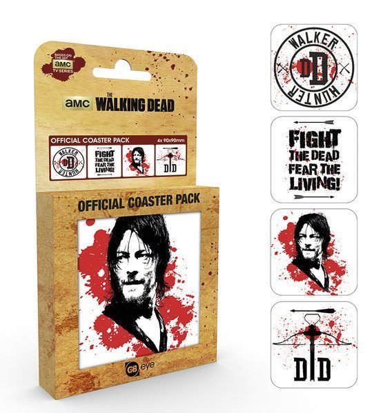 Walking Dead &quot;Daryl&quot;  Onderzetters